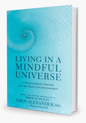 Book cover: Living in a Mindful Universe