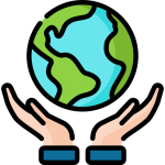 Earth in caring hands